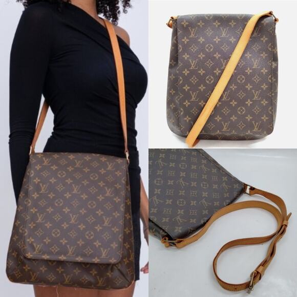 💎✨BEAUTIFUL✨💎Authentic Louis Vuitton Musette Salsa GM monogram